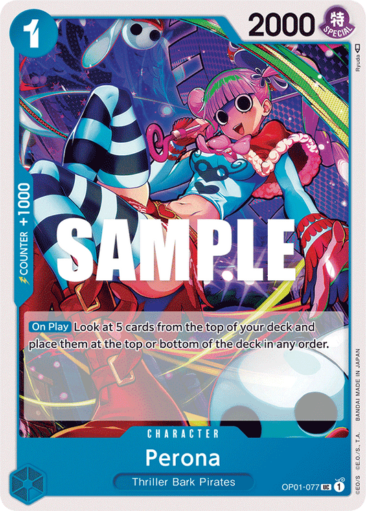 OPTCG Romance Dawn OP01-077 Perona