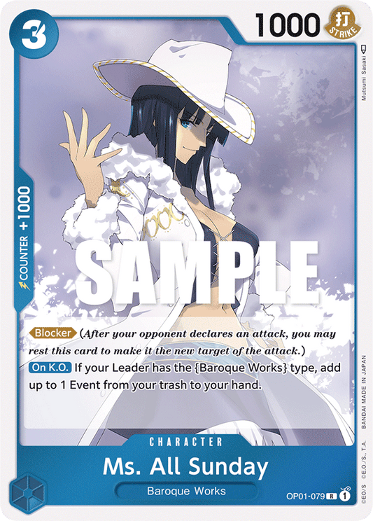 OPTCG Romance Dawn OP01-079 Ms. All Sunday