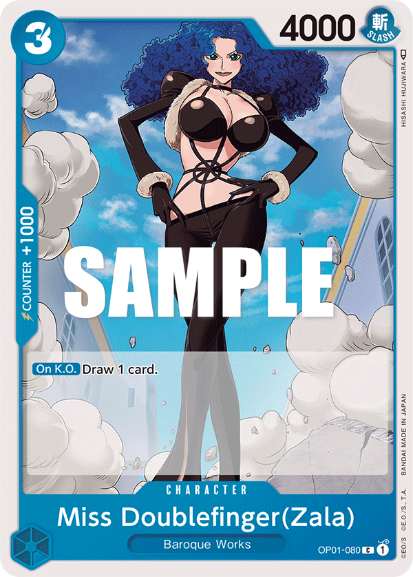 Miss Doublefinger(Zala) (OP01-080)