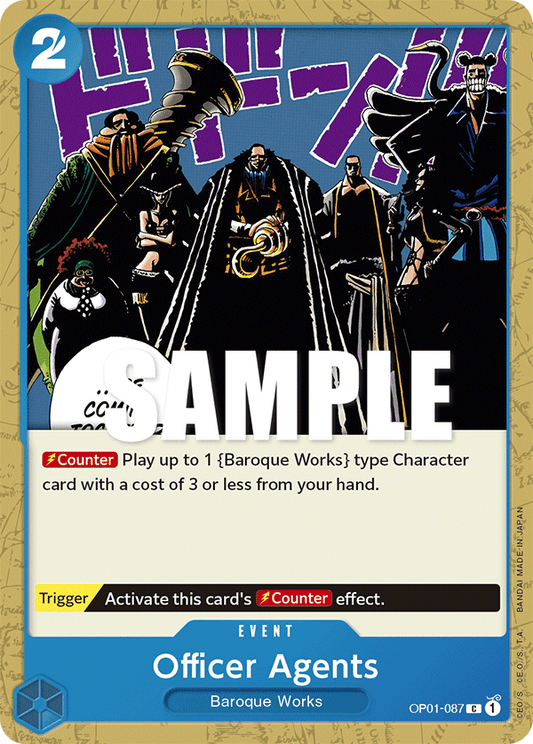 Officer Agents (OP01-087)