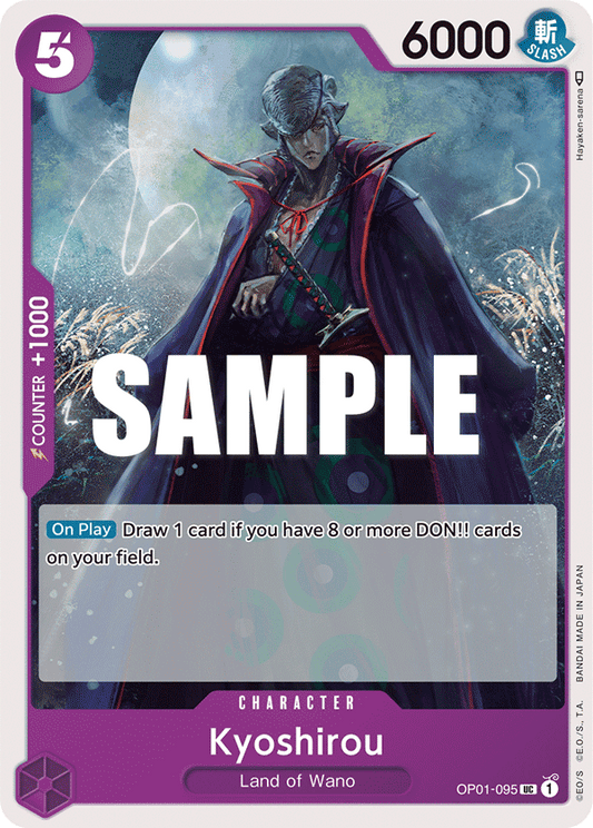 OPTCG Romance Dawn OP01-095 Kyoshirou