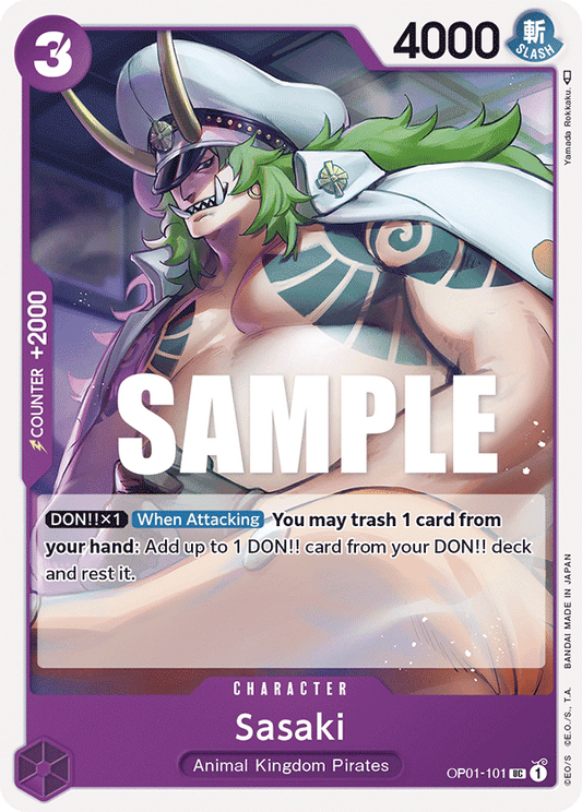 OPTCG Romance Dawn OP01-101 Sasaki