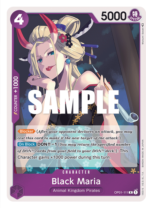 OPTCG Romance Dawn OP01-111 Black Maria