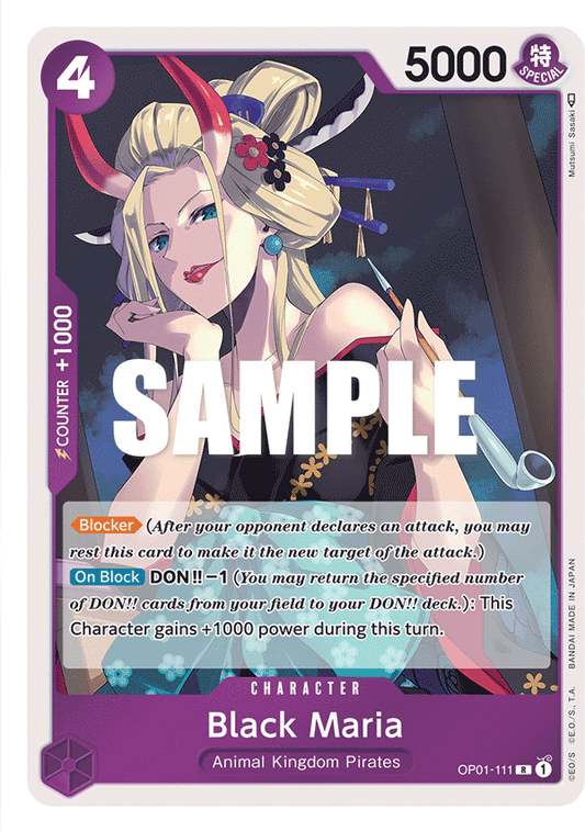 OPTCG Romance Dawn OP01-111 Black Maria