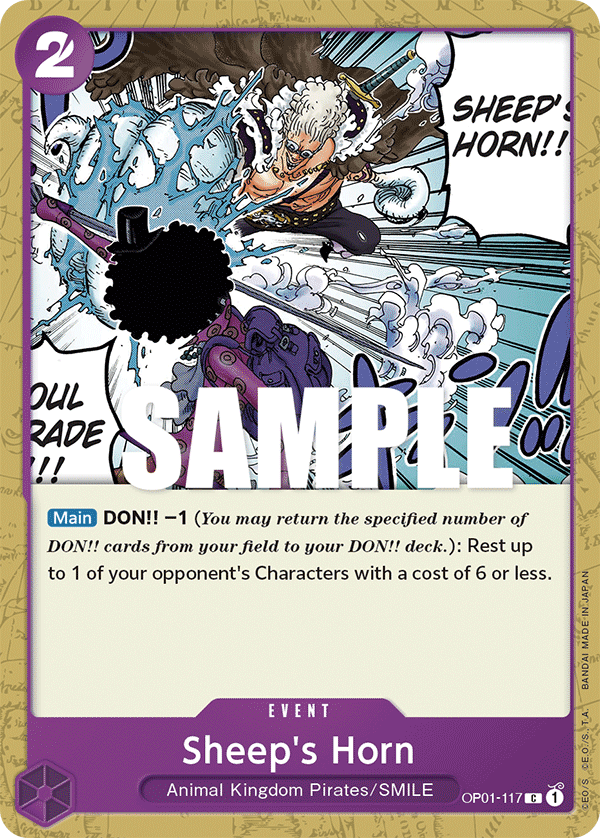 Sheep's Horn (OP01-117)