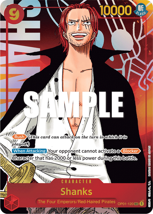 Shanks (OP01-120) (V.2)
