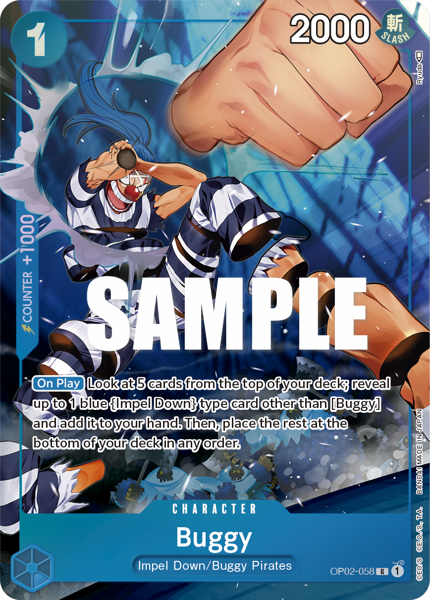 Buggy (OP02-058) (V.2)