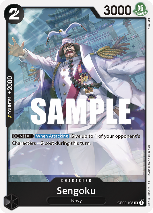 OPTCG Paramount War OP02-103 Sengoku