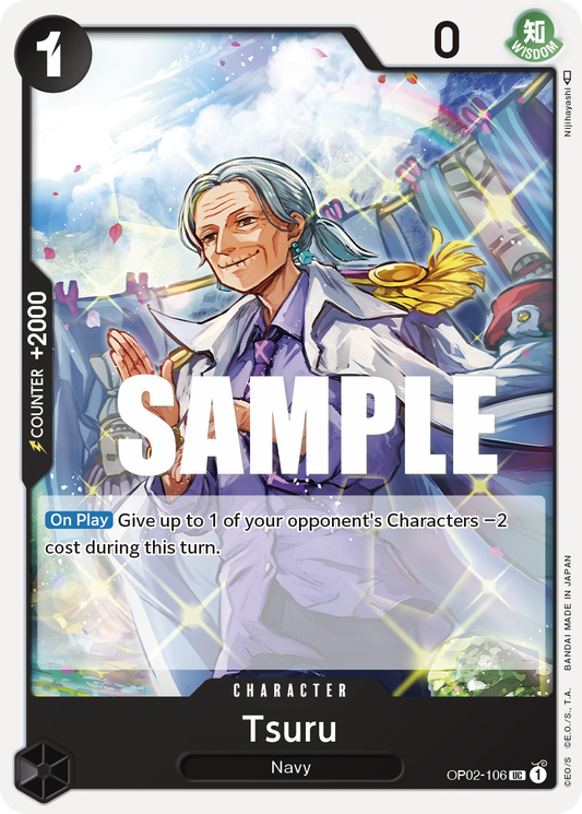 OPTCG Paramount War OP02-106 Tsuru