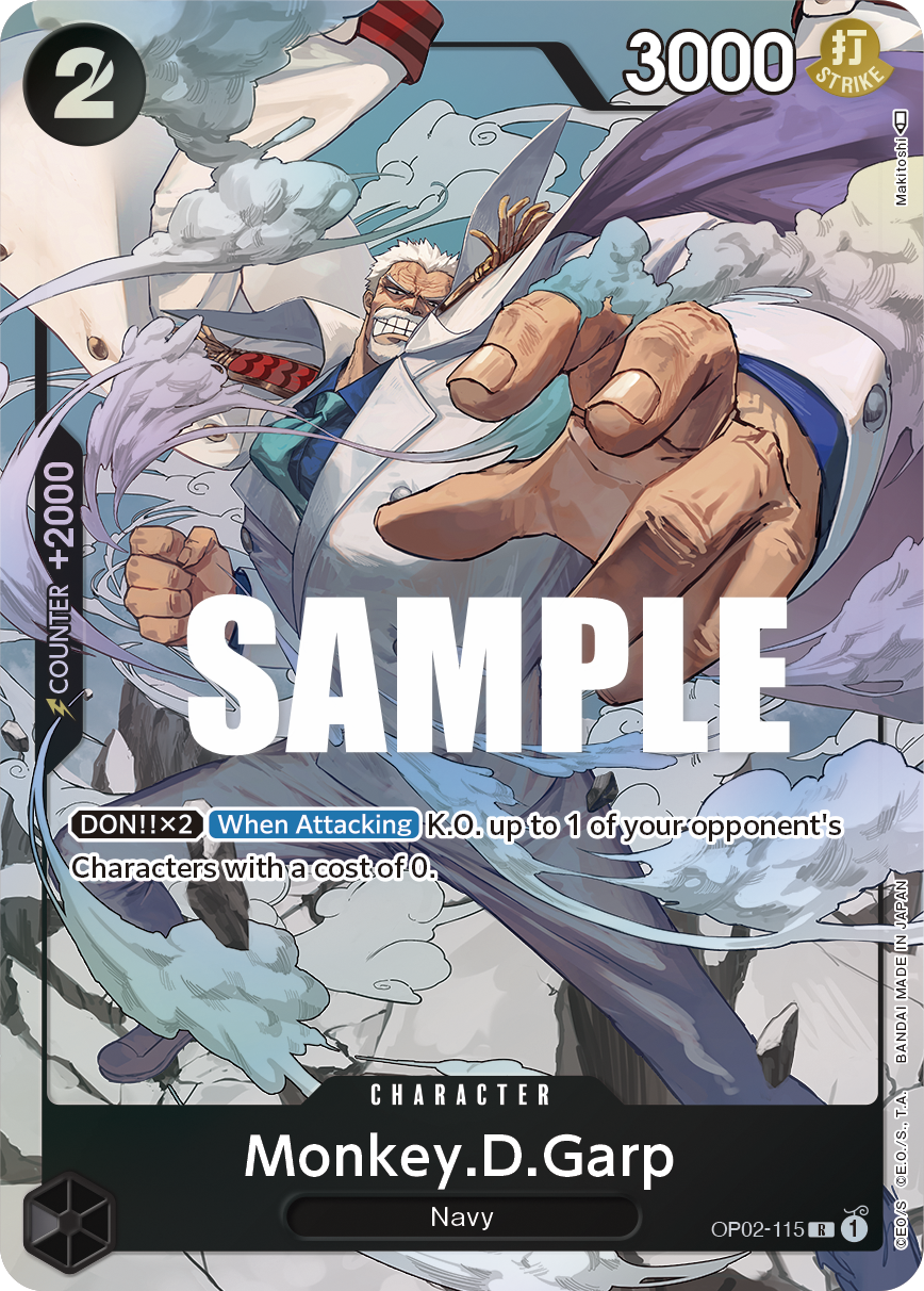 Monkey.D.Garp (OP02-115) (V.2)