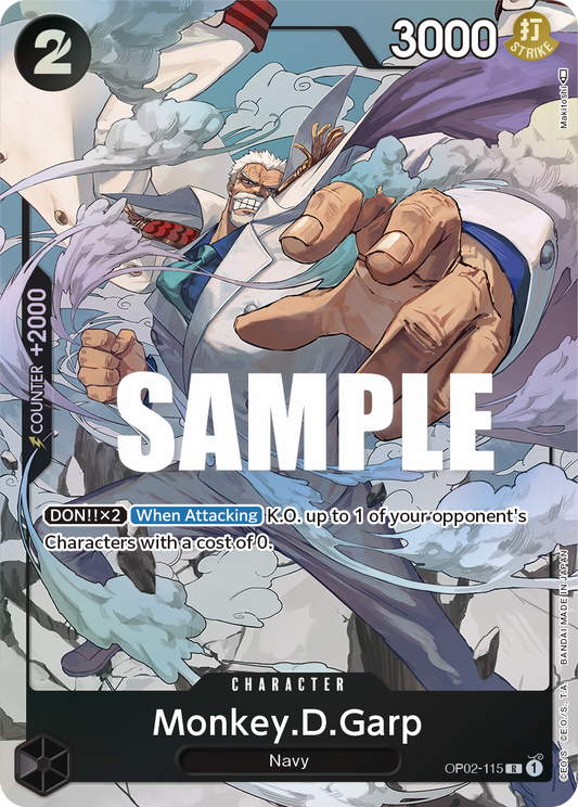Monkey.D.Garp (OP02-115) (V.2)