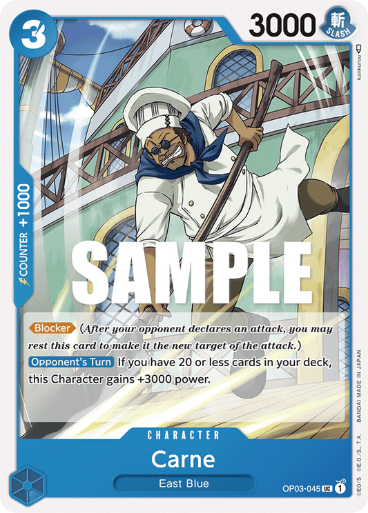 OPTCG Pillars of Strength OP03-045 Carne