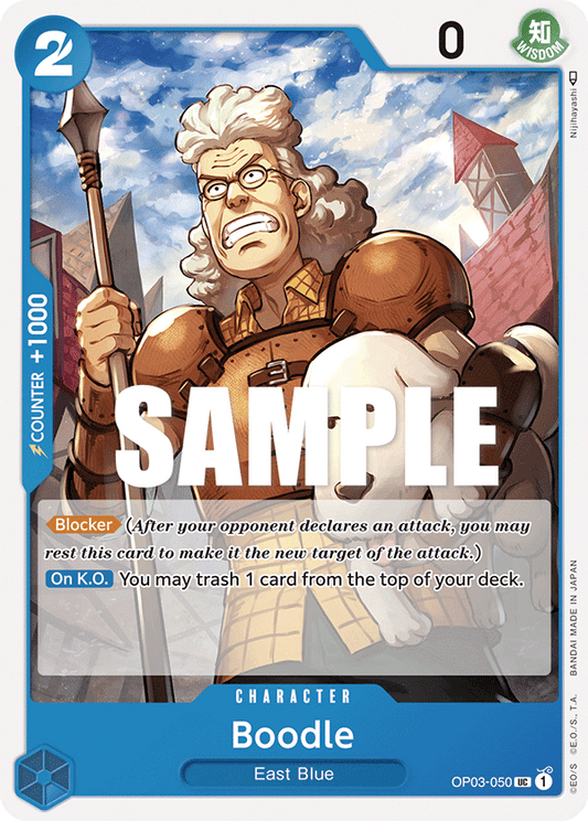 OPTCG Pillars of Strength OP03-050 Boodle