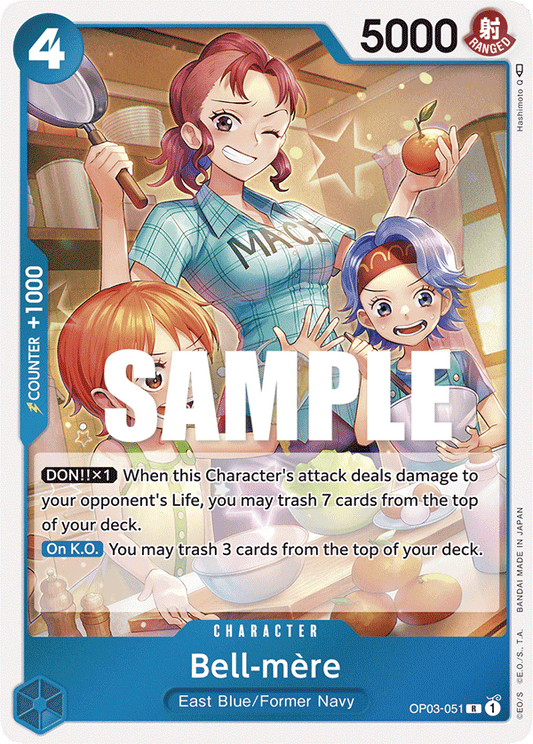 OPTCG Pillars of Strength OP03-051 Bell-mere