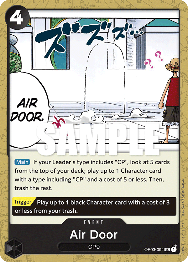 OPTCG Pillars of Strength OP03-094 Air Door