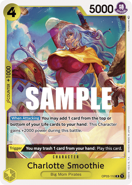 OPTCG Pillars of Strength OP03-110 Charlotte Smoothie