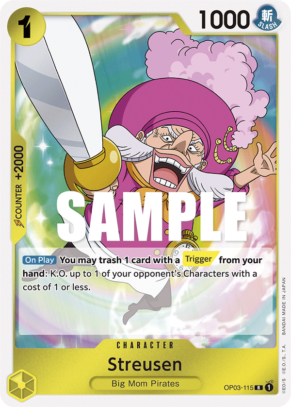 OPTCG Pillars of Strength OP03-115 Streusen