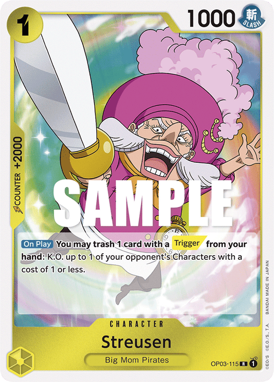 OPTCG Pillars of Strength OP03-115 Streusen