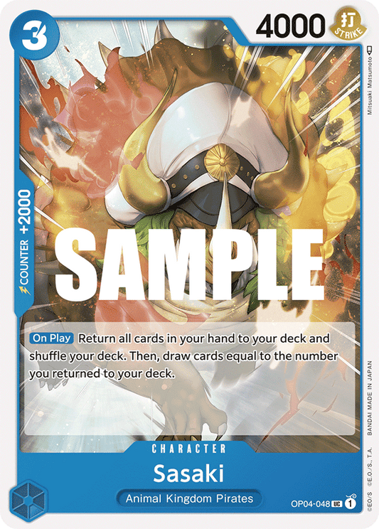 OPTCG Kingdoms of Intrigue OP04-048 Sasaki