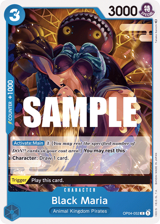 OPTCG Kingdoms of Intrigue OP04-052 Black Maria