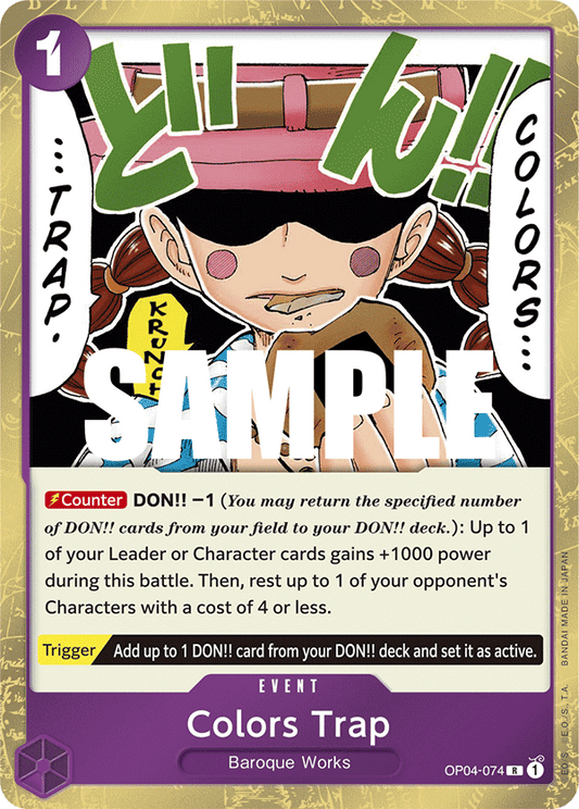 Colors Trap (OP04-074)