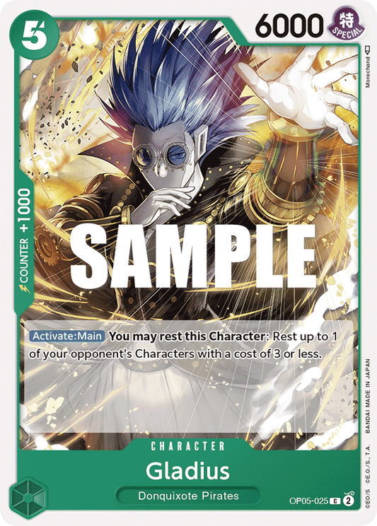 OPTCG Awakening of the New Era OP05-025 Gladius