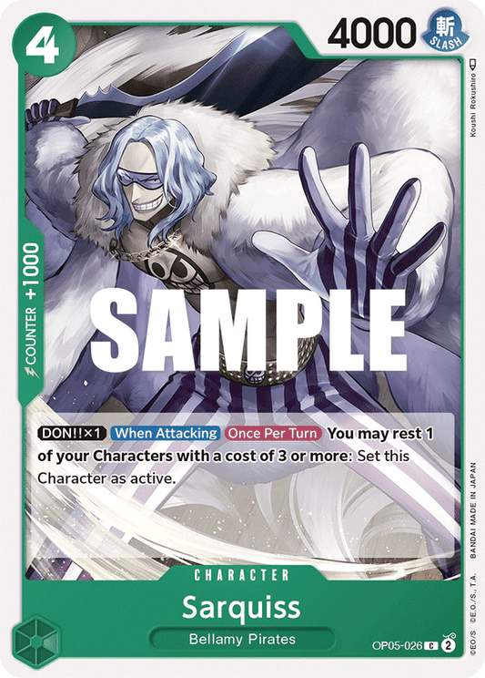 OPTCG Awakening of the New Era OP05-026 Sarquiss