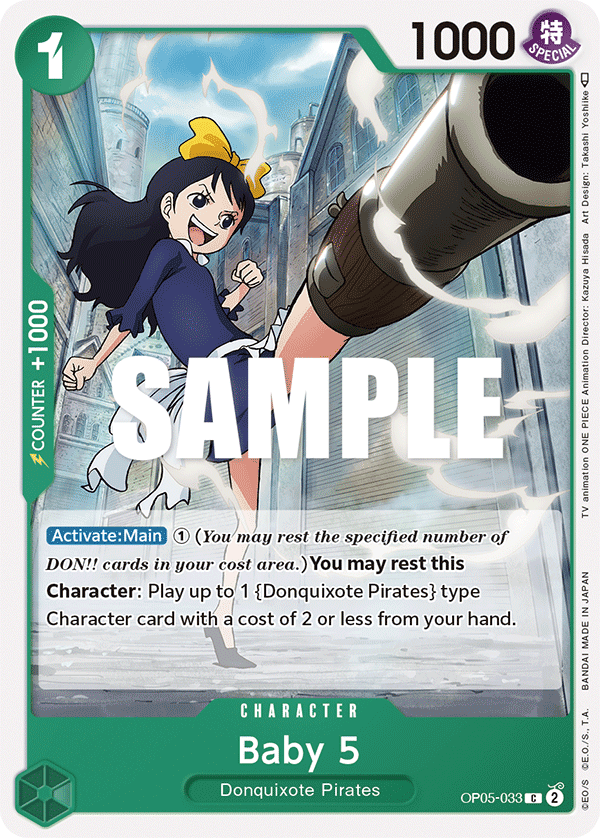 OPTCG Awakening of the New Era OP05-033 Baby 5