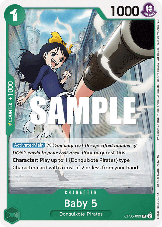 OPTCG Awakening of the New Era OP05-033 Baby 5