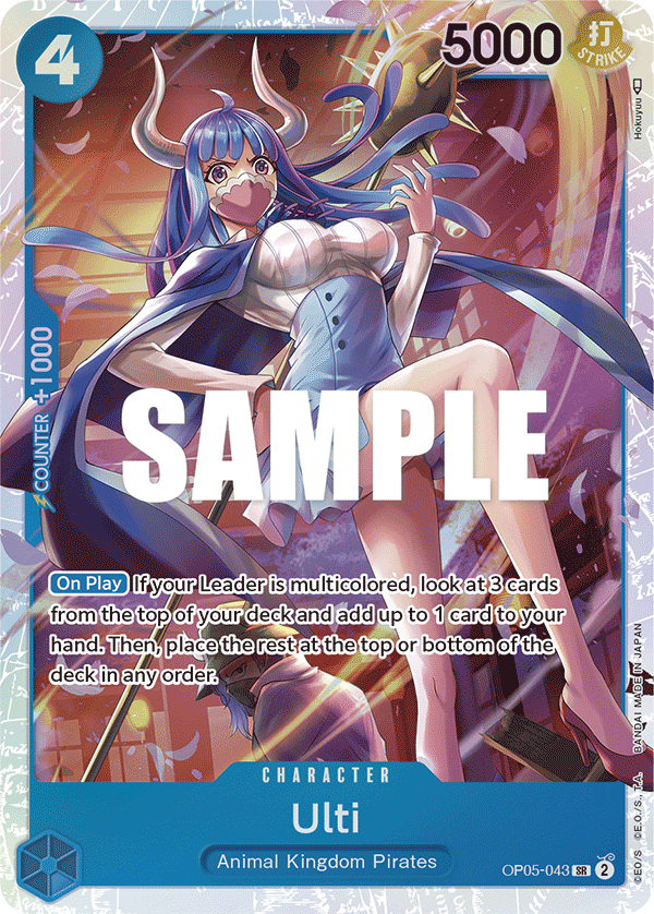 OPTCG Awakening of the New Era OP05-043 Ulti (SR)