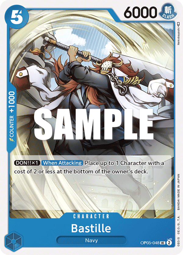 OPTCG Awakening of the New Era OP05-048 Bastille