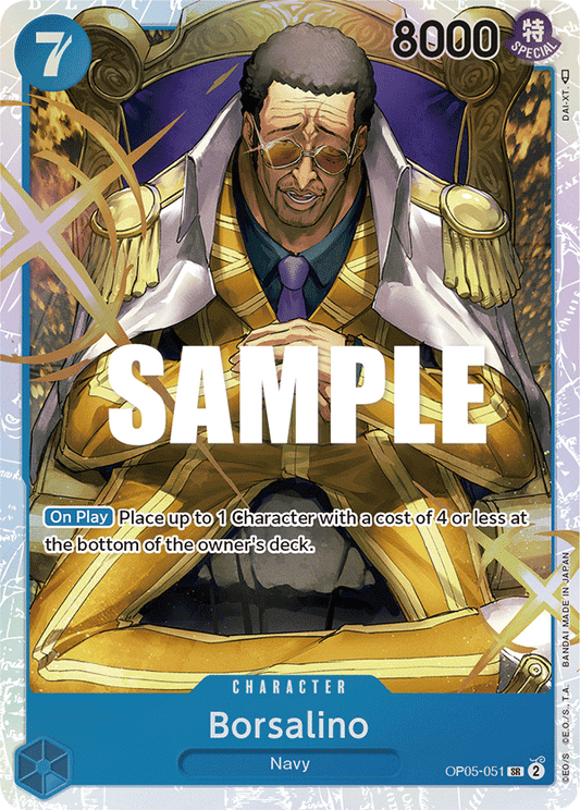 OPTCG Awakening of the New Era OP05-051 Borsalino (SR)