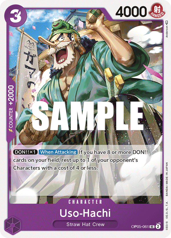 OPTCG Awakening of the New Era OP05-061 Uso-Hachi