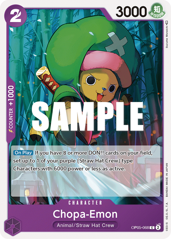 OPTCG Awakening of the New Era OP05-068 Chopa-Emon