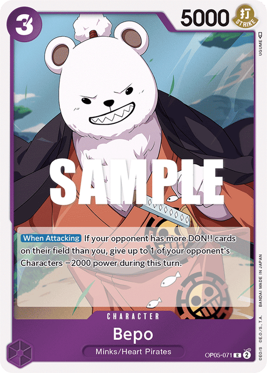 OPTCG Awakening of the New Era OP05-071 Bepo