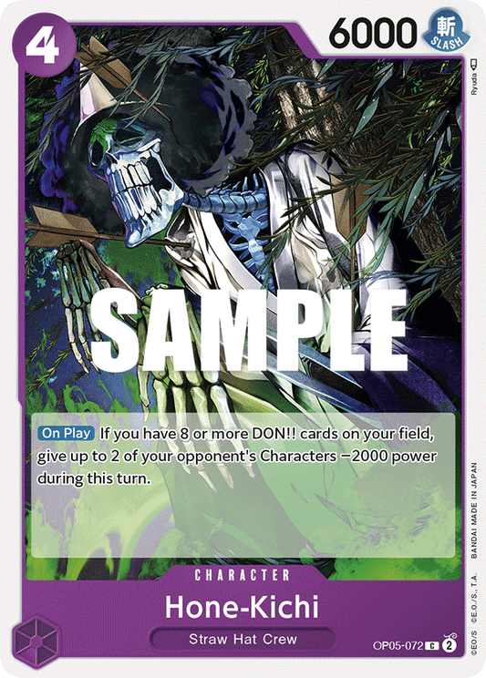 OPTCG Awakening of the New Era OP05-072 Hone-Kichi