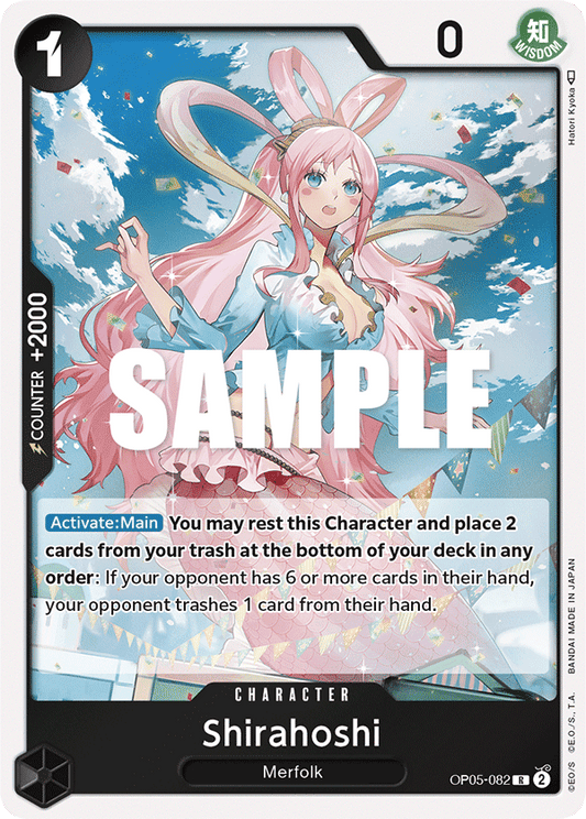 OPTCG Awakening of the New Era OP05-082 Shirahoshi