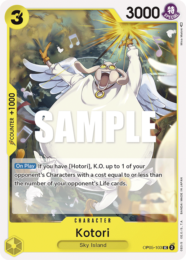 OPTCG Awakening of the New Era OP05-103 Kotori