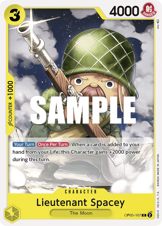 OPTCG Awakening of the New Era OP05-107 Lieutenant Spacey