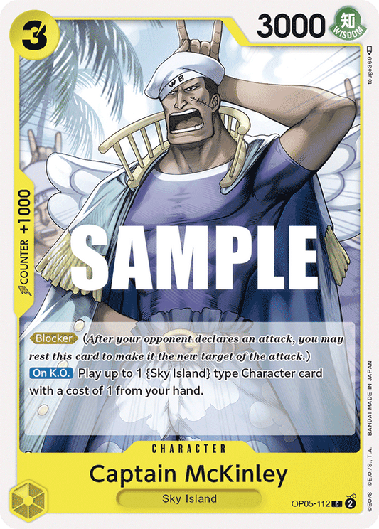 OPTCG Awakening of the New Era OP05-112 Captain McKinley