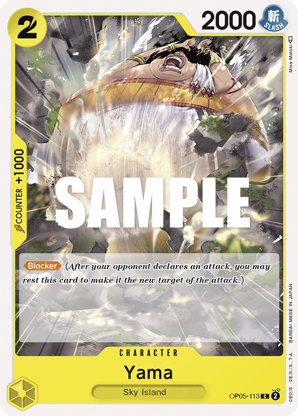 OPTCG Awakening of the New Era OP05-113 Yama