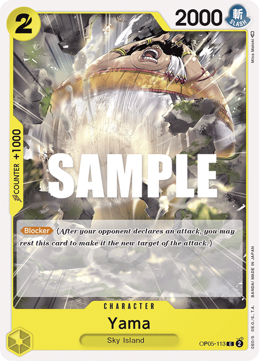 OPTCG Awakening of the New Era OP05-113 Yama