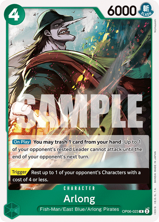 OPTCG Wings of the Captain OP06-023 Arlong