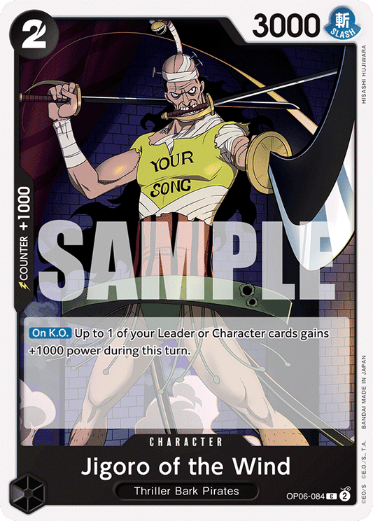 OPTCG Wings of the Captain OP06-084 Jigoro of the Wind