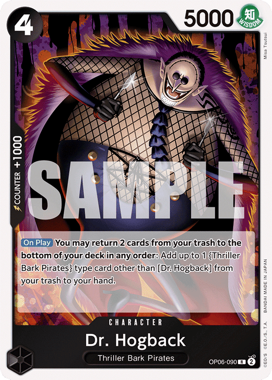 OPTCG Wings of the Captain OP06-090 Dr. Hogback