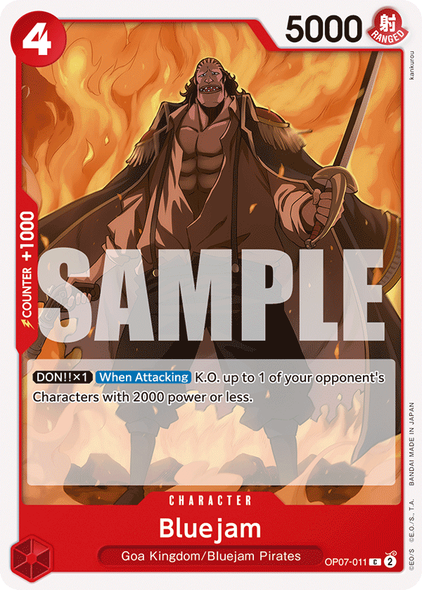 Bluejam (OP07-011) – JGC Collectables