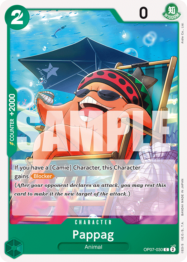 OPTCG 500 Years in the Future OP07-030 Pappag
