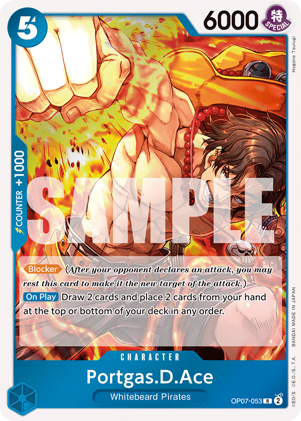 OPTCG 500 Years in the Future OP07-053 Portgas.D.Ace