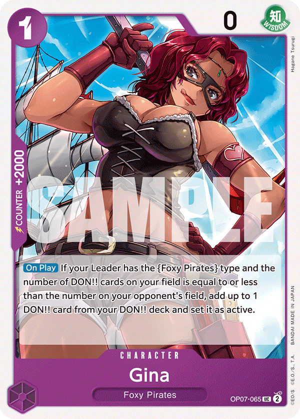 OPTCG 500 Years in the Future OP07-065 Gina