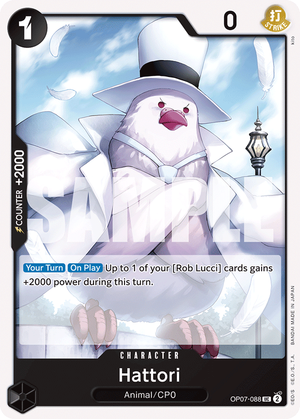 OPTCG 500 Years in the Future OP07-088 Hattori